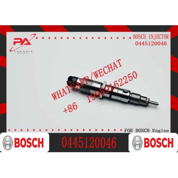 Tested Fuel Injector Assembly 0445120238 0445120046 986435505 87581565 Common Rail Diesel Injector