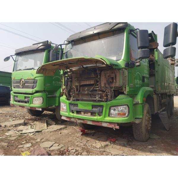 Подержанный SHACMAN M3000 6X4 тяжелый грузовик 10 шины подержанный 345HP грузовик с подъемником