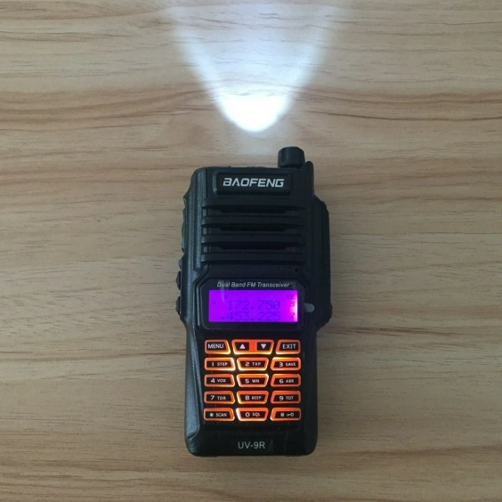 VHF UHF Ham Walkie Talkie Ships High Power Output Long Range Radio Communicator UV-9r