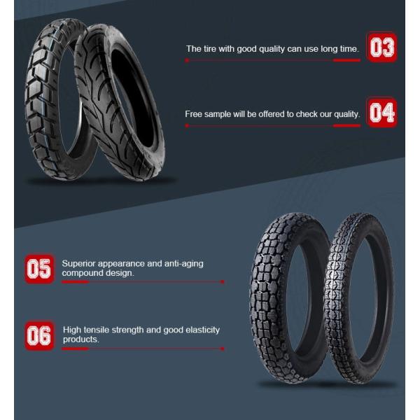 Top 90/90-18 90/90/19 Tubeless Motorcycle Tire with Japanese Technology and Design