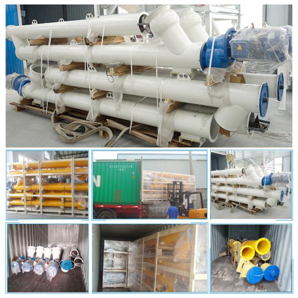 220V High Feeding Accuracy Cement Screw Feeder with Conveyor System for Efficient Cement Dust Prevention