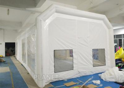 Airtight Portable Paint Booth Tent 0.6 Mm PVC Tarpaulin Easy Installation