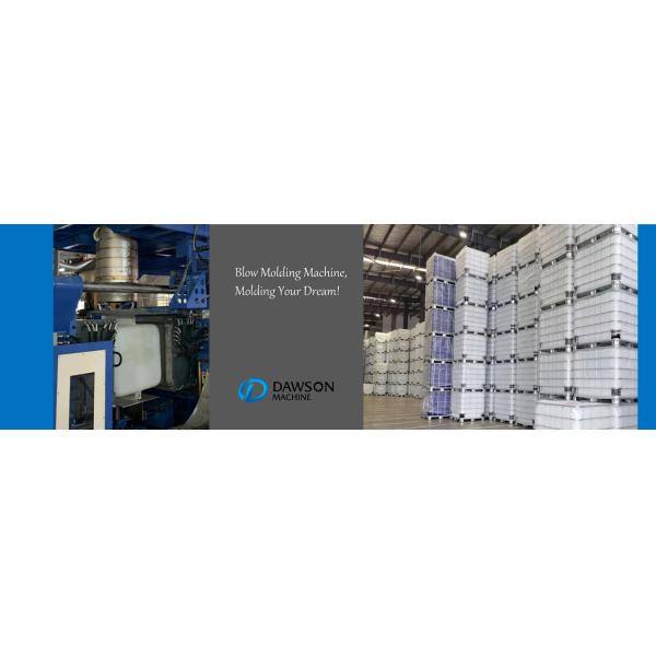 Химикат HDPE IBC машины прессформы дуновения цистерны с водой пластиковый автоматический 1000 литров