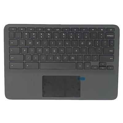 L92832-001 Conjunto de teclado com apoio para as mãos de laptop para HP Chromebook 11a G8 EE