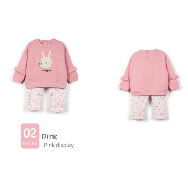 Seasonal Style Baby Girls' Clothing Sets for 1 Year Top and Pants Winter Arrival