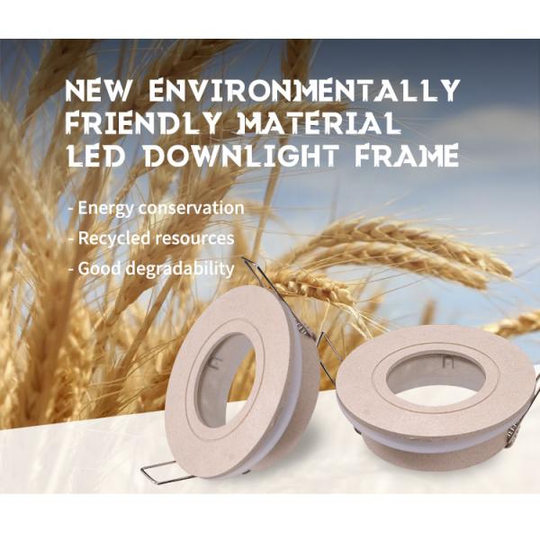 Eco Friendly Downlight Enclosure Round IP65 Recessed Can Light Housing