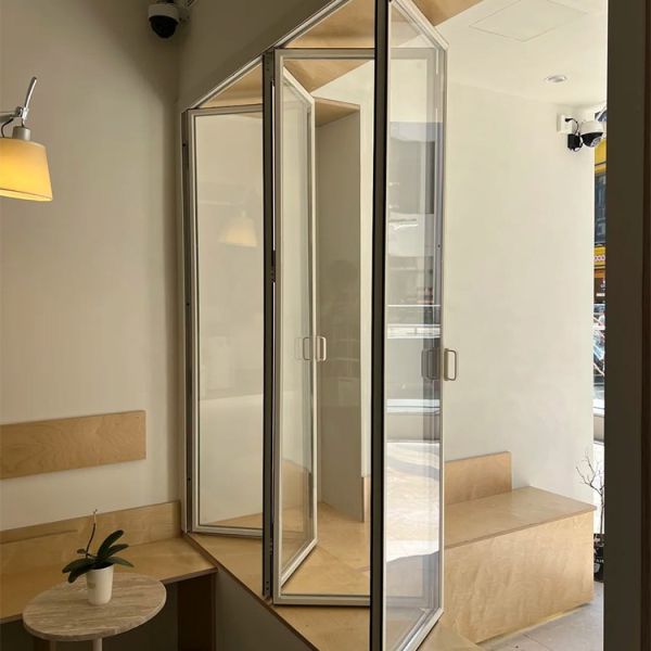 Professional Modern Kitchen Stainless Steel Screen Aluminum Alloy Frame Soundproof Folding Windows 5-Year Warranty for Window