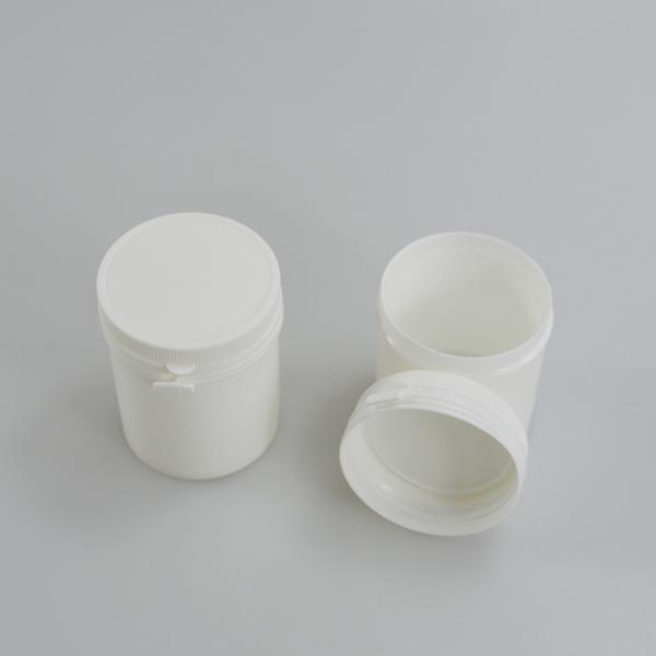PP Tear Pull Cap Bottle 80g Chewing Gum Plastic Bottle with Straight Round Design