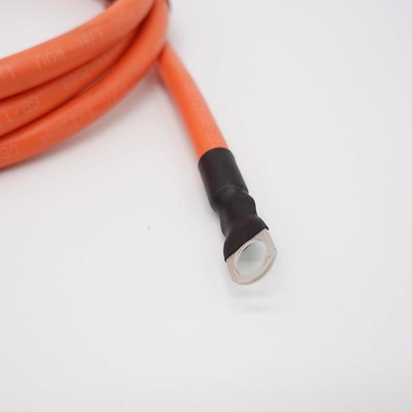 EURO Mercado Principal 25 mm Cabos de Soldadura Laranja Duplo-Isolados