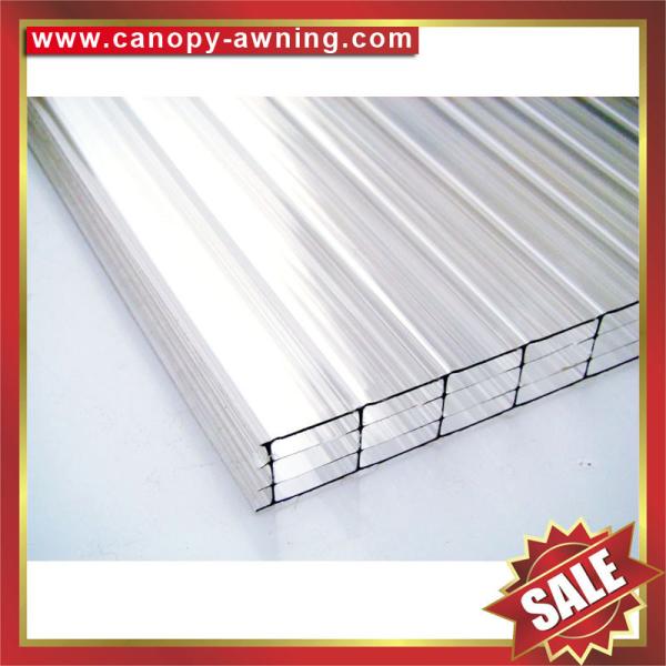 four layers polycarbonate sheet,multiwall PC sheet,hollow pc panel,pc hollow board,excellent temperature resistance !