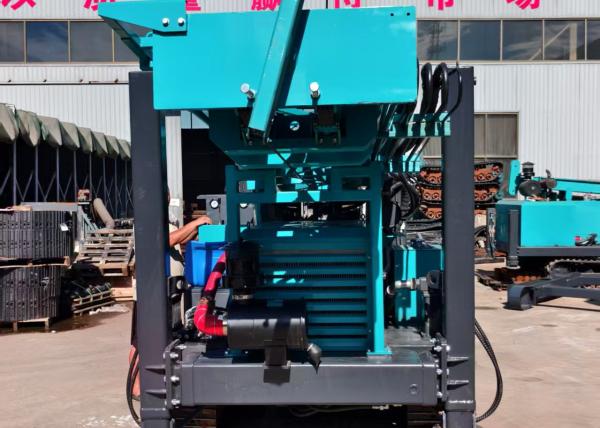 Machine de forage à percussion de 350 mètres, manipulation et déplacement faciles