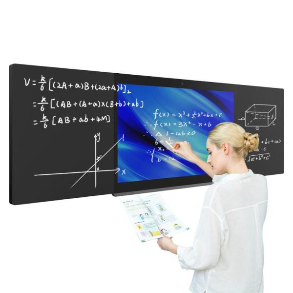86 Inch 4K Ultra HD Smart Digital Blackboard with Dual System Android And Windows for Interactive Classroom Teaching