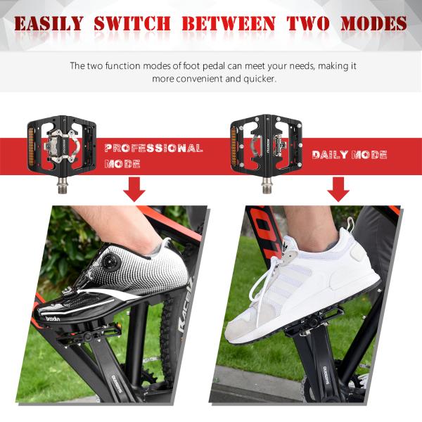 Full Aluminum Bike And Cycle Accessories , Bike Pedal Lock For SHIMANO SPD System