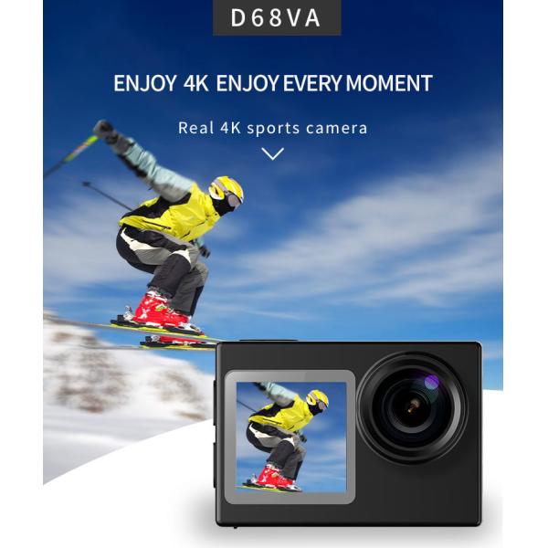 4k Ultra HD Touch Screen Action Camera Ip68 Waterproof EIS Swimming