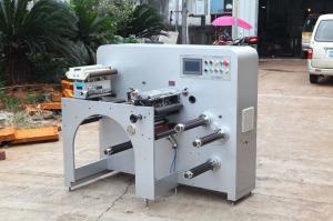 Abrasive Automatic Paper Slitting And Rewinding Machine / Label Slitting Machine