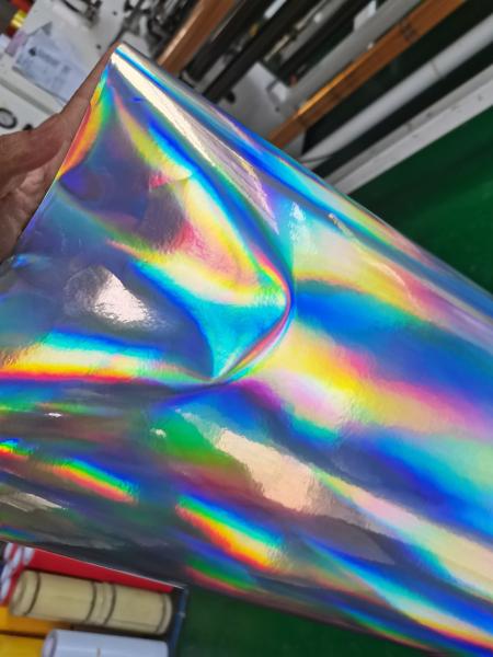 Etiqueta holográfica adesiva do vinil do laser do vinil autoadesivo holográfico imprimível do Eco-solvente com para impressão de Digitas