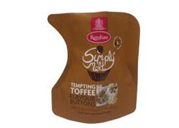 Three Sides Sealing Custom Shaped Bags Resealable Aluminium Foil Food Packing