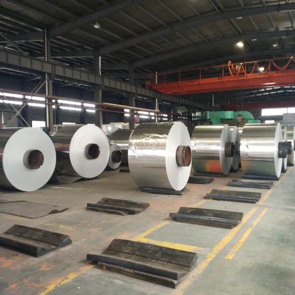 Mill Finish Industrial Aluminum Foil Rolls Multi Temper Soft Half Hard