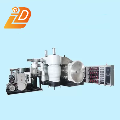 Real Gold Target PVD Vacuum Coating Machine Full Auto With Horizontal Single Door