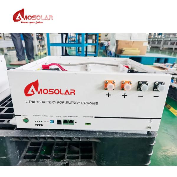 Long-lasting Lifepo4 48v 100ah 200ah batería de iones de litio para sistemas de almacenamiento de energía solar