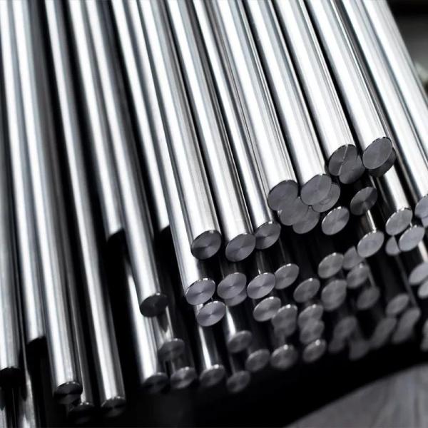Slivery Polished Titanium Alloy Bars ASTM B348 Gr5 For Metallurgy And Electronics