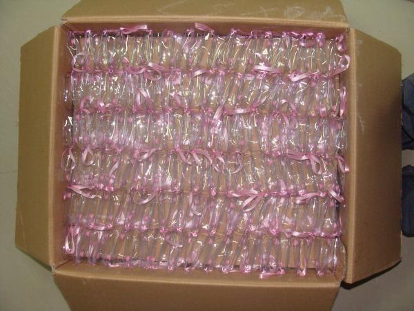 GV cosmético do malote do botão do PVC da soldadura térmica do saco ECO do arti'culo de tocador de 7P 0.2mm