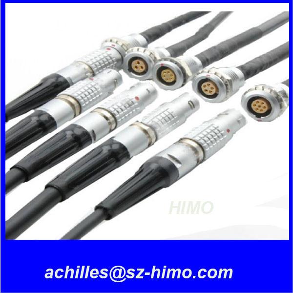 power supply connector new products push-pull self-locking 4 pin lemo power cable connector