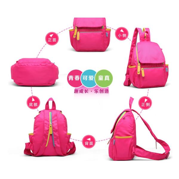Campus shoulder bag cute female schoolbag backpack burdens spinal care package for children