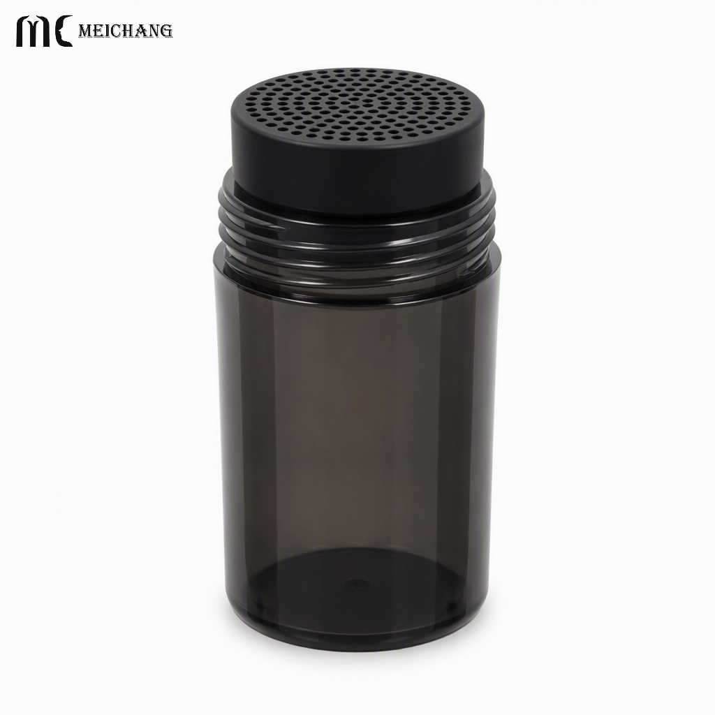 100g Plastic Powder Shaker Bottle with Double Cap for Spices & Baking Powders (MC-1511)