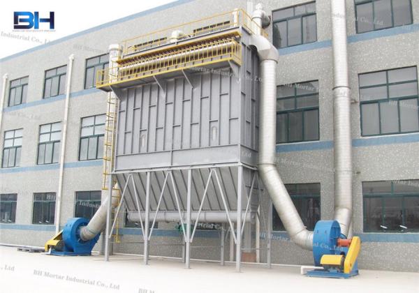 Space Saving Industrial Dust Collector , Pulse Baghouse Dust Collector