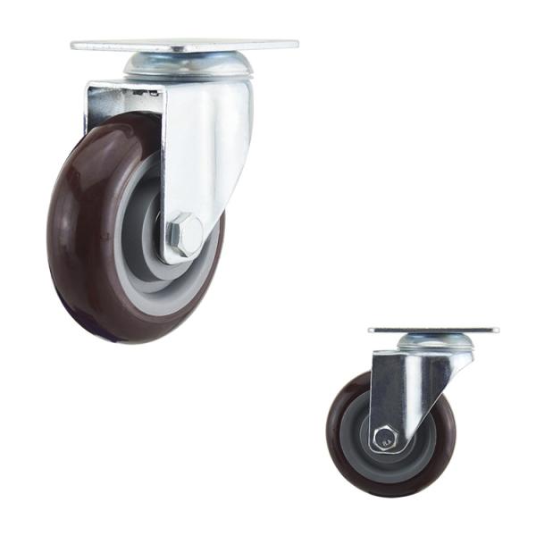 OEM 232lbs Locking Medium Duty Casters For Transport Trolley