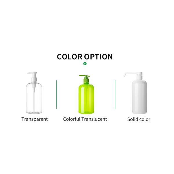 Refillable пластиковый шампунь разливает 10 OZ по бутылкам 300ml для парикмахерской