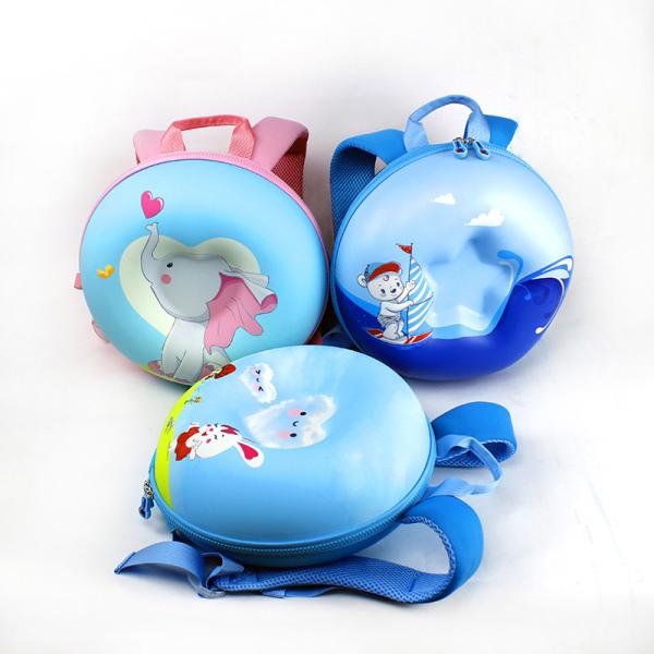 Eva 3d Cartoon Backpack , ROHS Primary School Book Bag