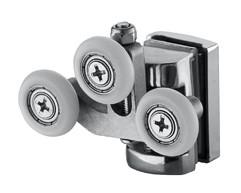 Stainless Steel Rv Shower Door Roller Replacement Parts For 6/8cm Glass Door