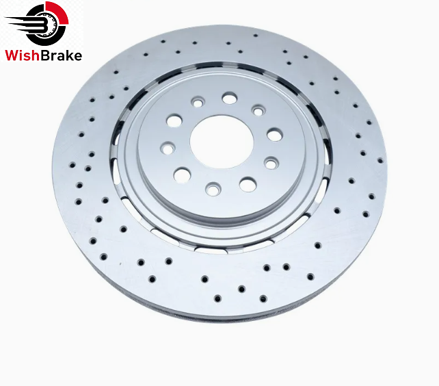 Custom Drilled & Slotted Works Modified Brake Discs For Racing Car Brake System