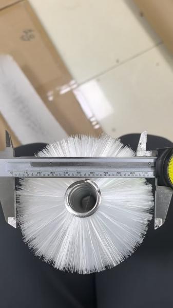 Industrial Round Nylon Spiral Brush for Capsule Grinding or Polishing Rotating Purpose Roller Brushes Roll