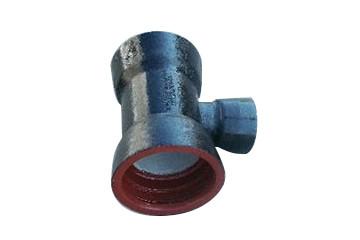 Black Change Fluid Direction Tee Ductile Iron Pipe Fittings