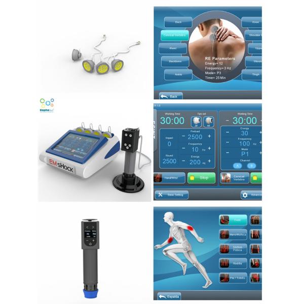 Sport injuiry Hip pain knee pain ESWT Shockwave Therapy Machine  Physical ED Shock wave