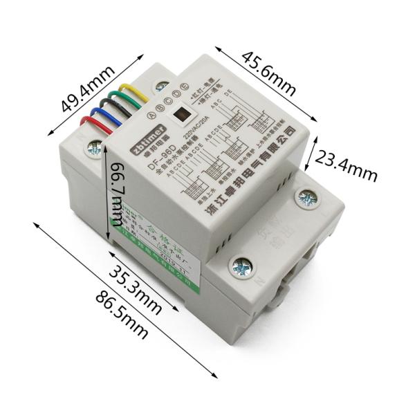 500M Signal Automatic Water Tank Controller 10A 220V 50Hz 126*88*51mm