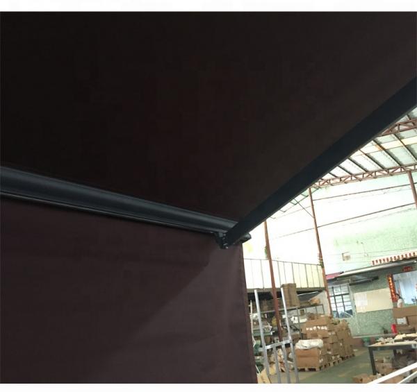 Black Grey Waterproof Retractable Awning 1.5M awning valance replacement