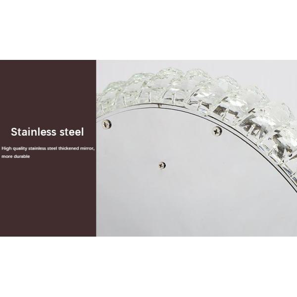 LED Light Up Makeup Mirror Crystal Vanity Mirror Hollywood Style