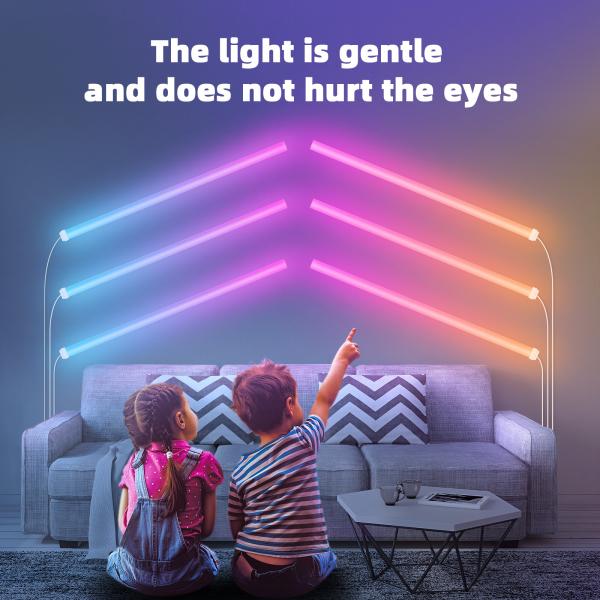 Декоративное окружающее управление голоса управлением ПРИЛОЖЕНИЯ синхронизации музыки света стены плавного движения