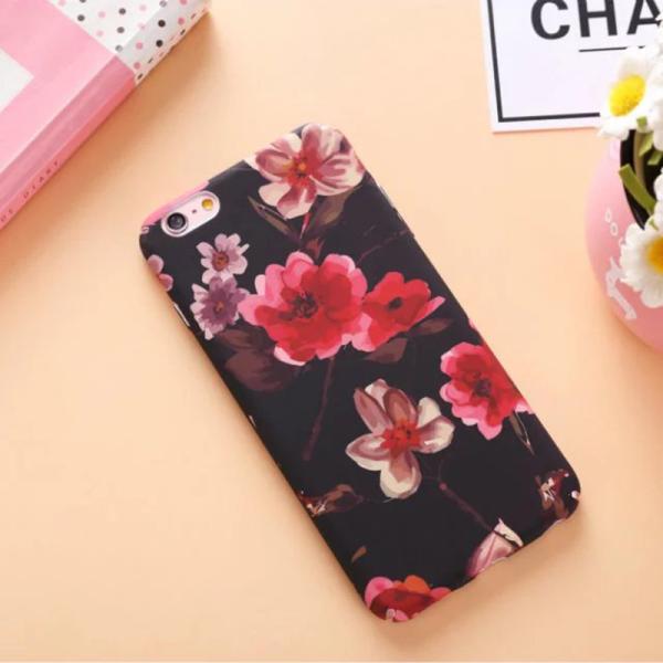 Hard PC Decal All-inclusive Natural Scenery Pattern Cell Phone Case Cover For iPhone 7 6s Plus