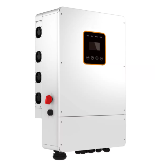 Installation murale 5KW 5KVA 48VDC Split Phase 120V/240V Inverseur solaire hybride 6KW 8KW 10KW Pour le système d'énergie solaire