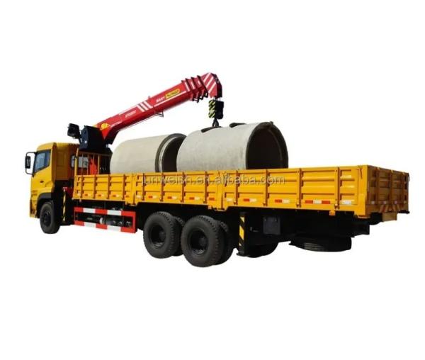 3m Span Telescopic Truck Crane 10 Ton Knuckle Sany Boom SPS25000 SPS5000 with Guarantee