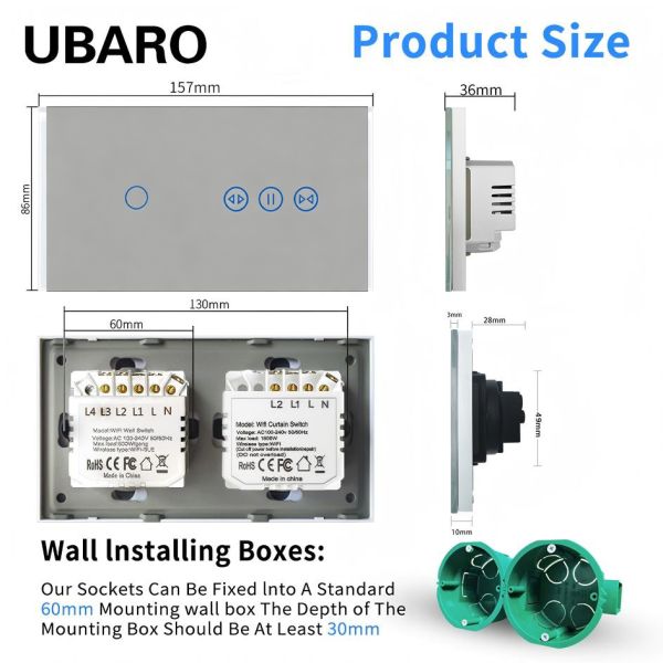 Only Yes Smart Home Products Utilizing Wiring Mode Neutral Live Wire Functioning Between Minus 20 and 55 Degrees Celsius