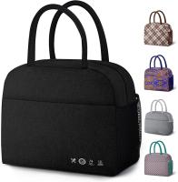 Almoço isolado reusável Tote Bag For Women Men do poliéster