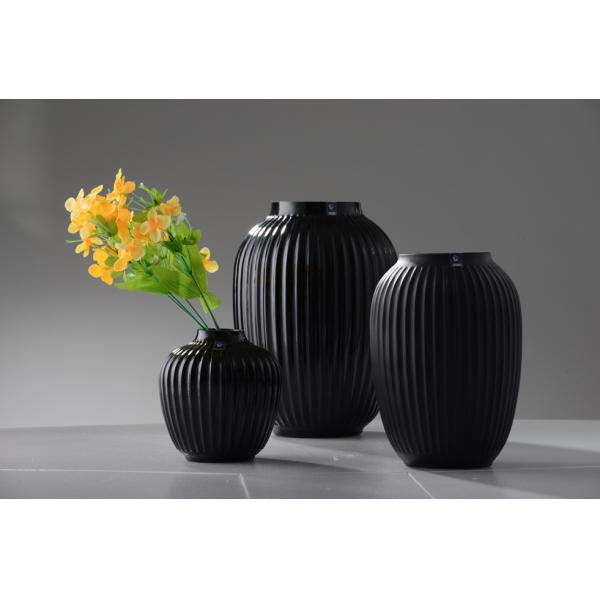 Handmade White Glass Vase For Home Decor