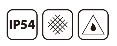 Lámpara de pared exterior de aluminio resistente al agua