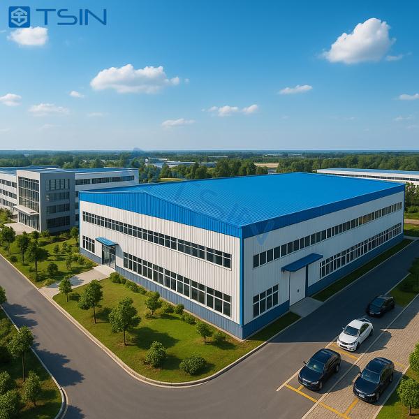 Anti Earthquake Steel Structure Warehouse Construction For Logistics Manufacturing